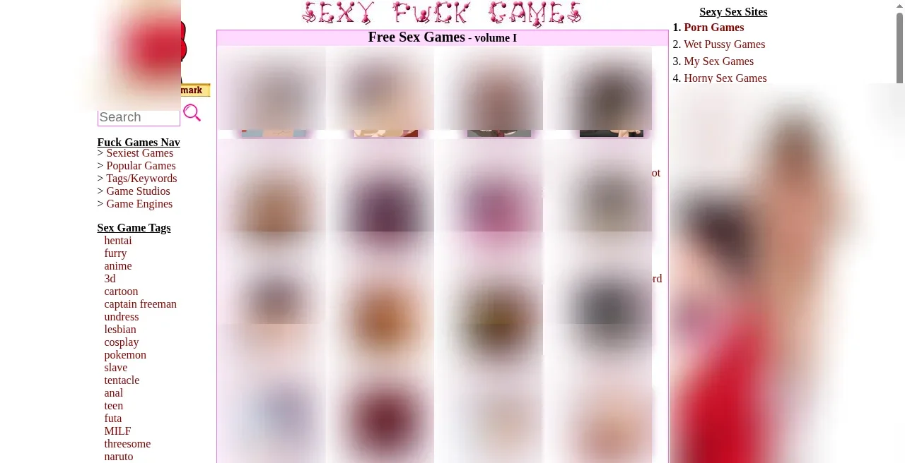 SexyFuckGames homepage free sex games