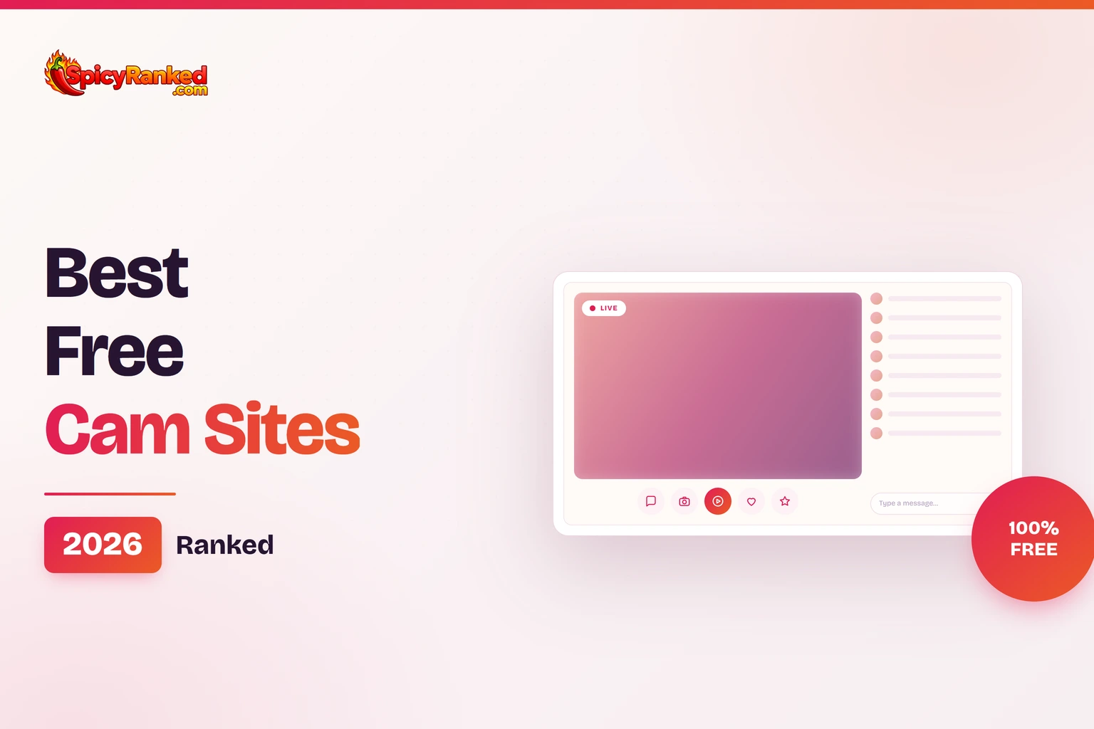 Best Free Cam Sites 2026: 12 Top Ranked for Viewers Creators