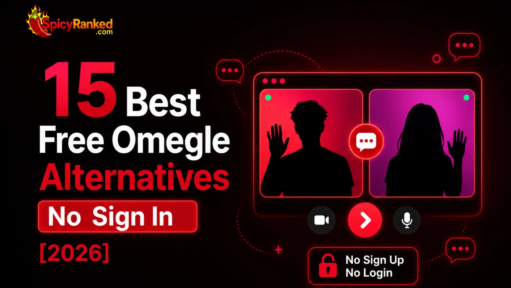 Best Free Omegle Alternatives No Sign In