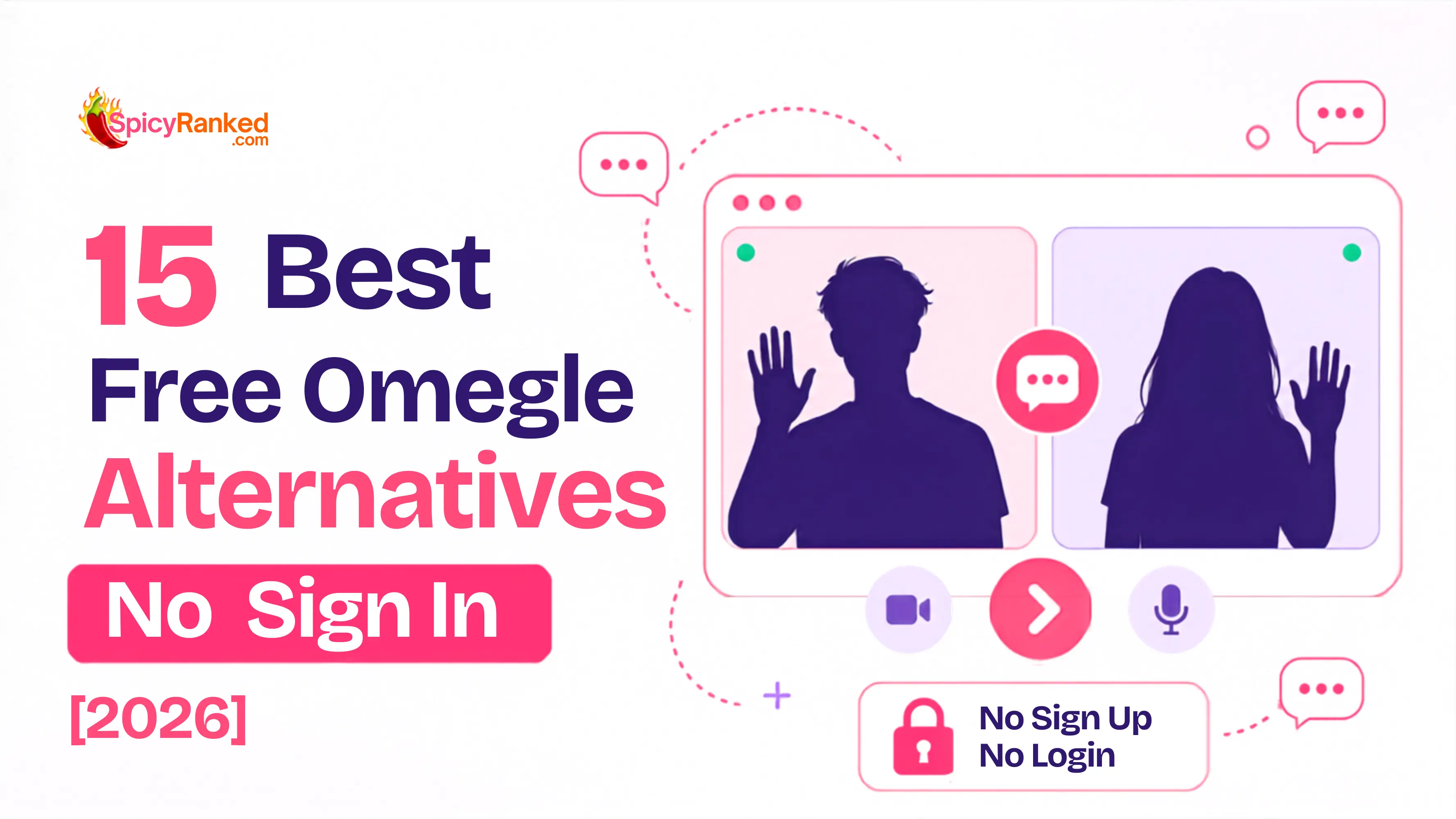 Best Free Omegle Alternatives No Sign In