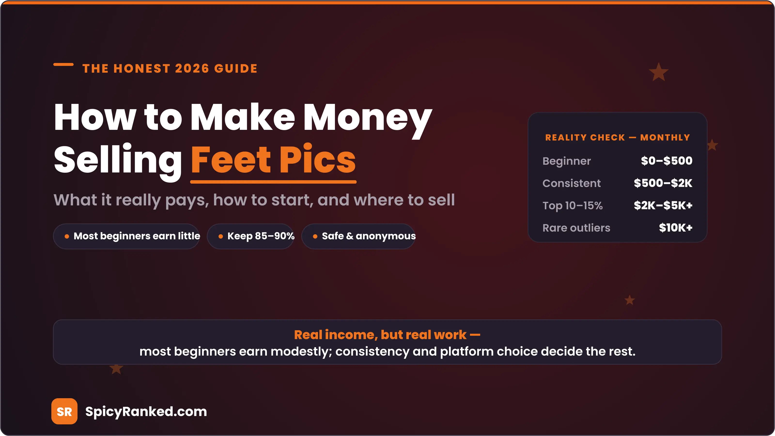 How to make money selling feet pics