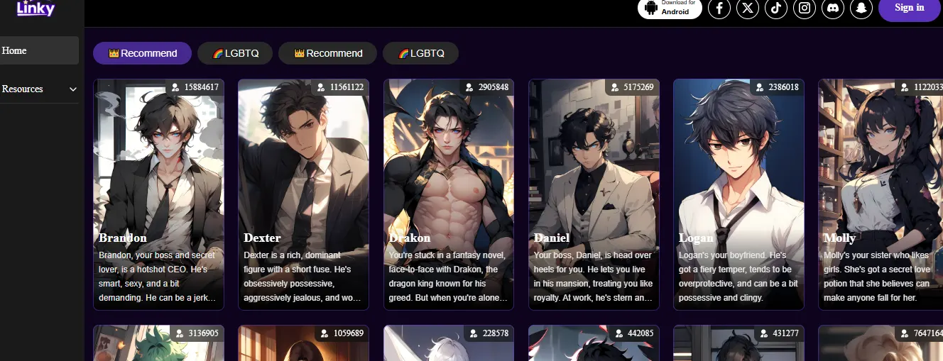 Linky AI hero banner