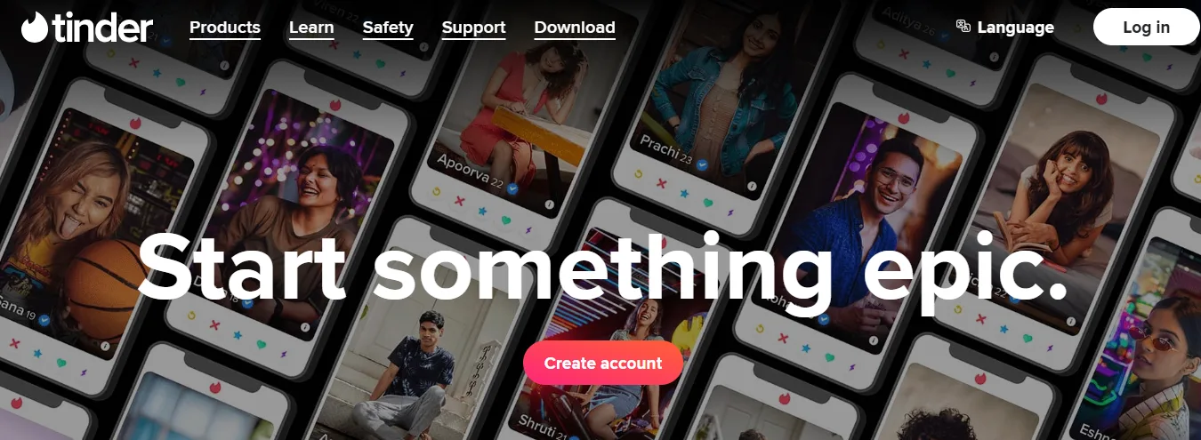 tinder hero banner