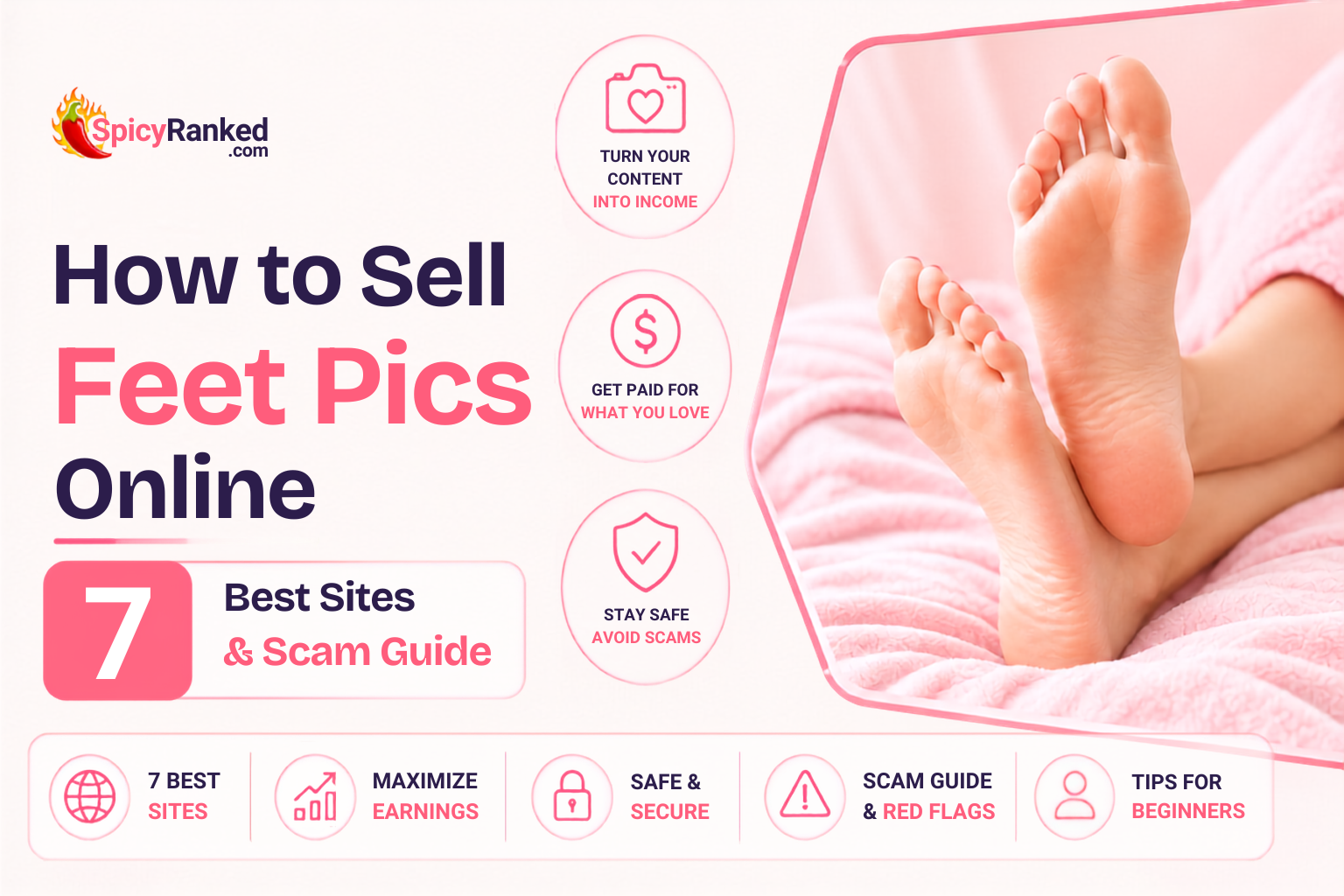How to Sell Feet Pics Without Getting Scammed