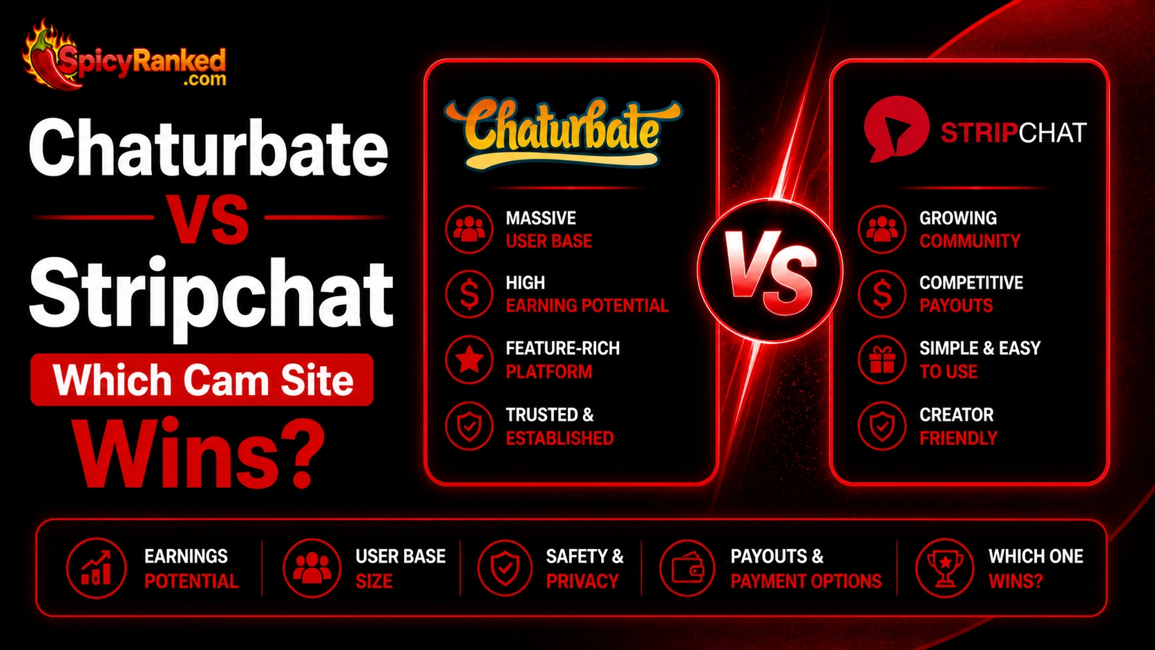 Chaturbate vs Stripchat